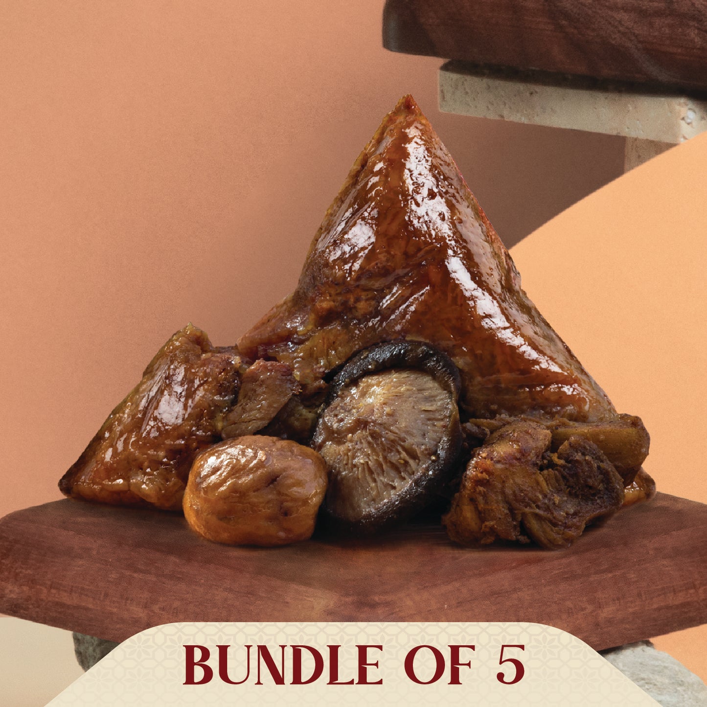 Salted Rice Dumpling (Bundle of 5)