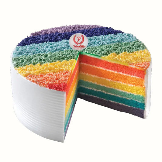 Rainbow Connection Cake