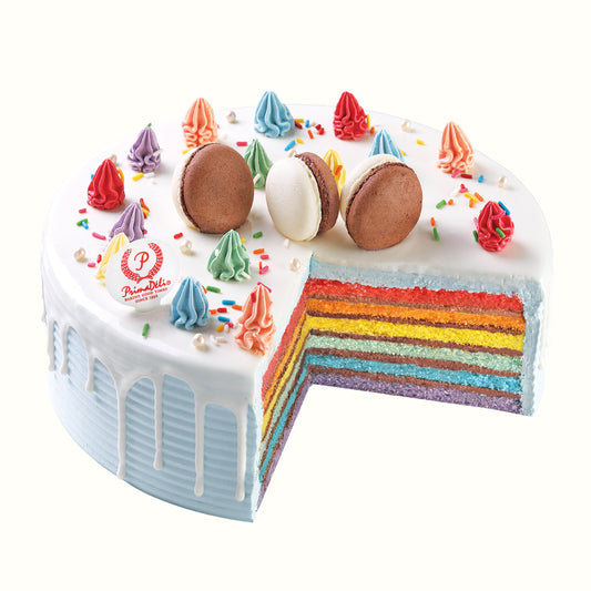Chocolate Rainbow Fantasy Cake