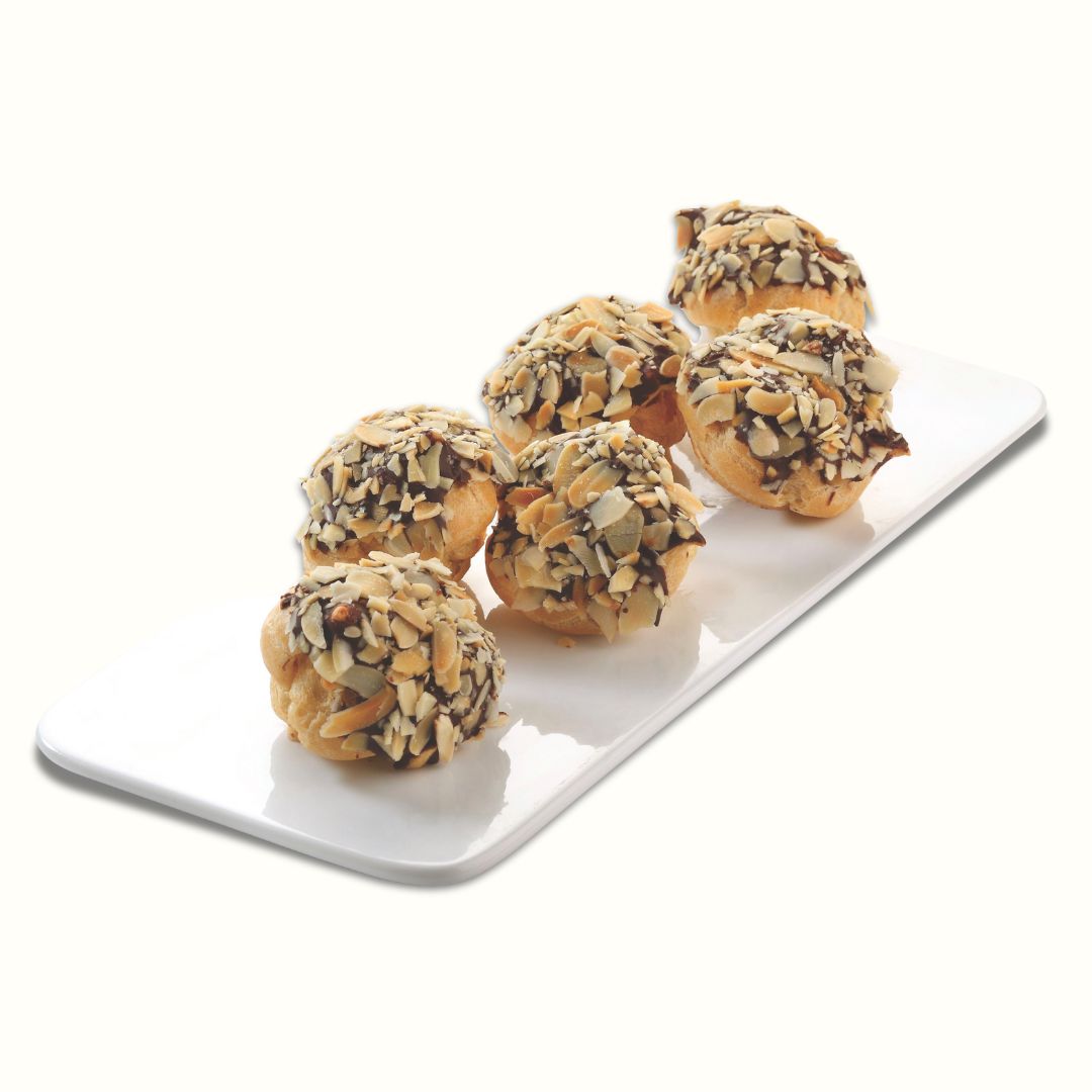 Mini Chocolate Cream Puffs (6pcs/box)