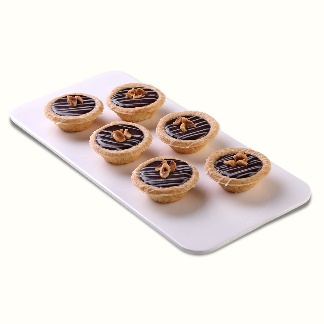 Mini Chocolate Hazelnut Tarts (6pcs/box)