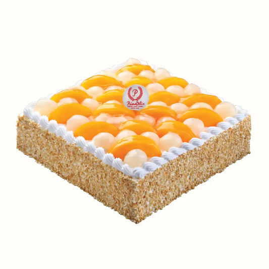 Peach & Longan Delight Cake